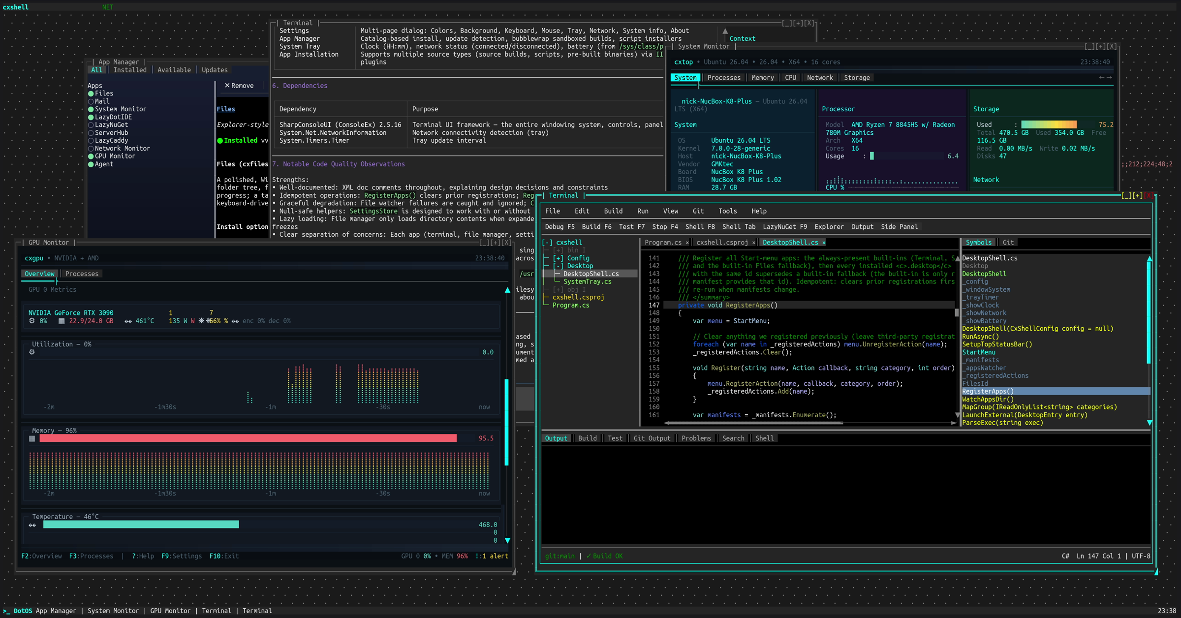 cxshell desktop