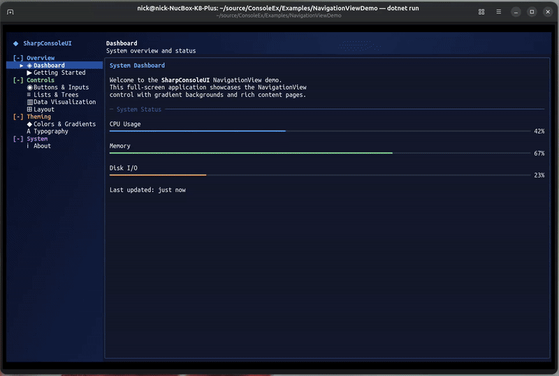 Responsive NavigationView