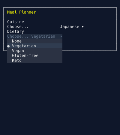 DropdownControl
