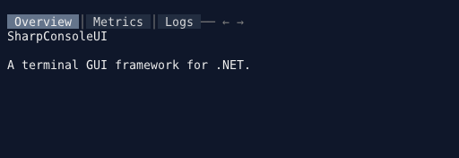 TabControl