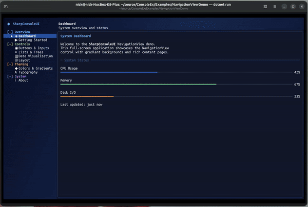 Responsive NavigationView
