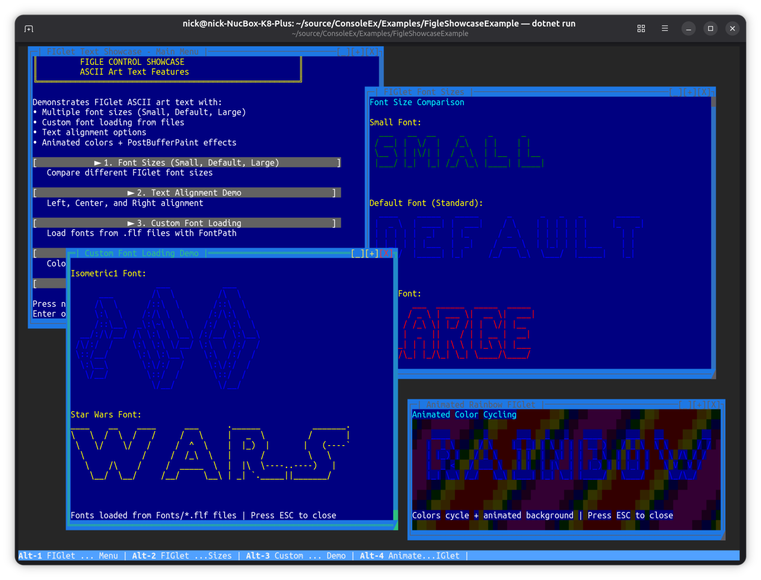 Figlet Showcase