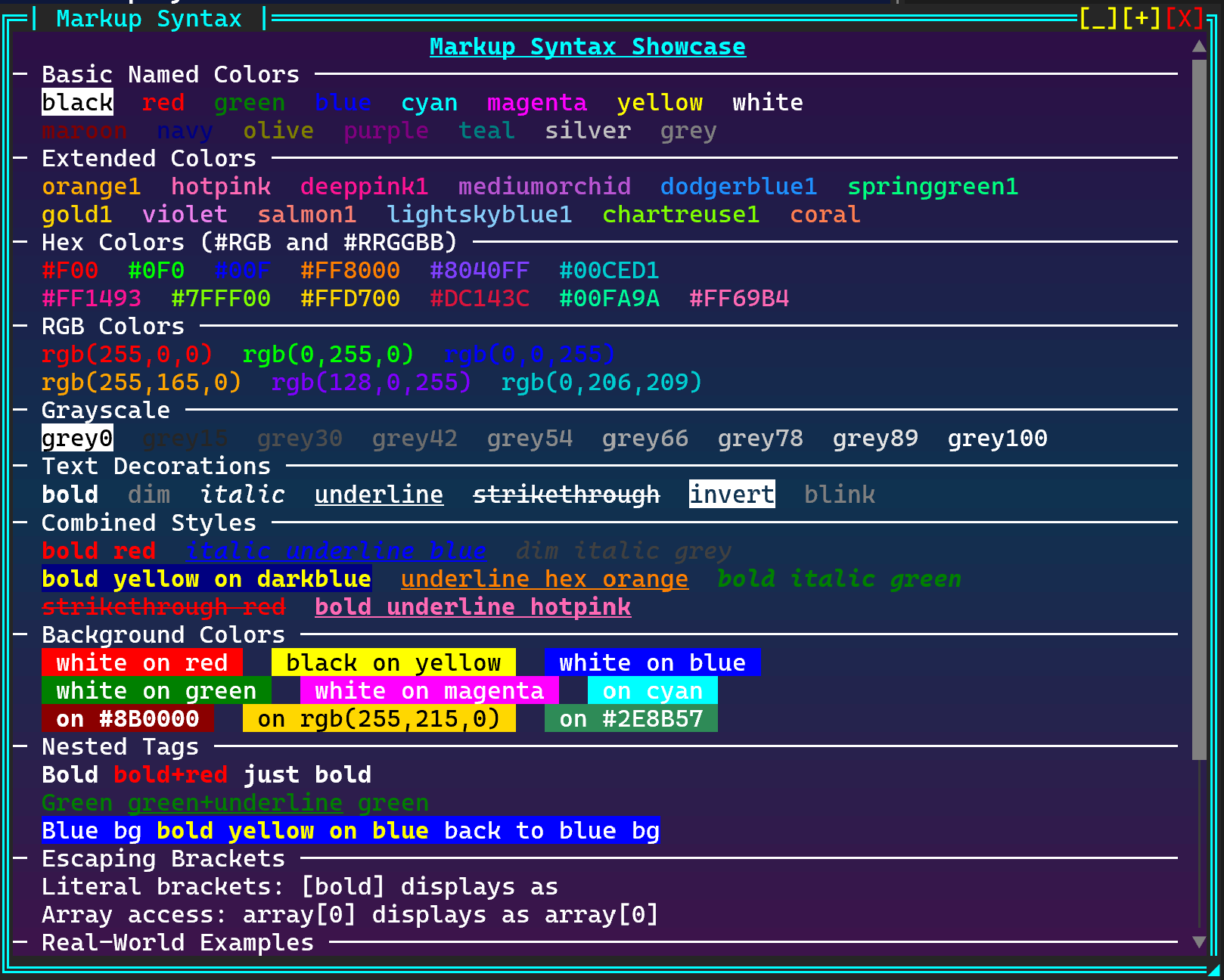 Markup Everywhere — rich text on all controls with alpha support
