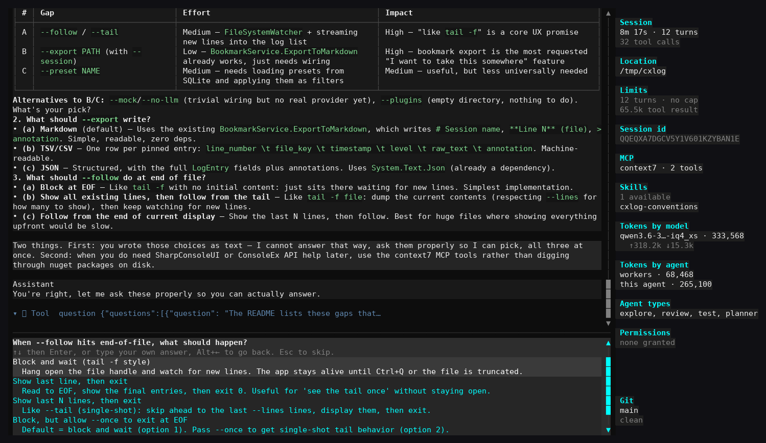 Question, step 3