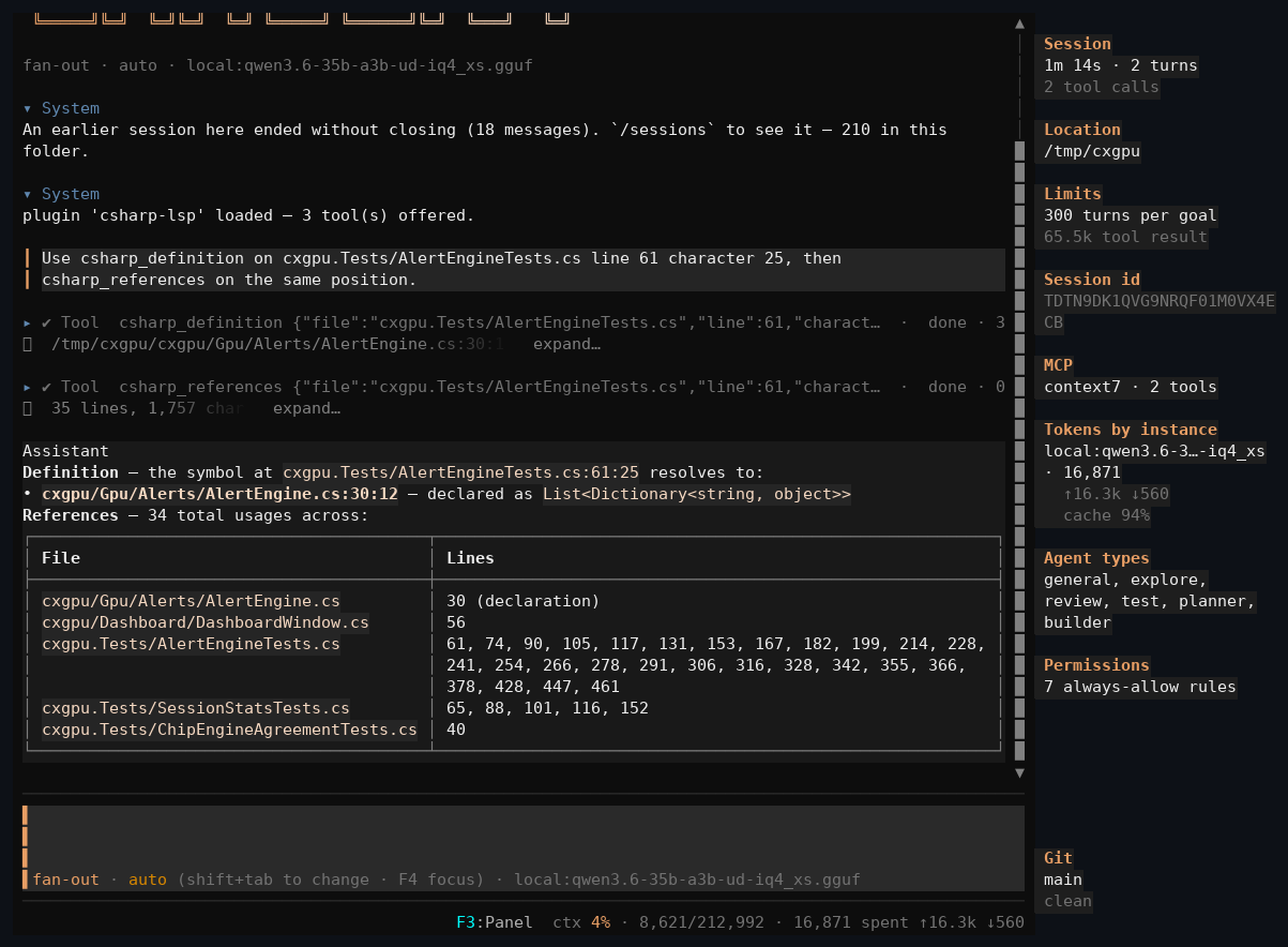 A plugin resolving a reference